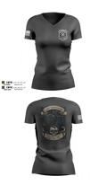 Trumbull County Homicide Investigation and Prosecution Unit 91481755 Women's Short Sleeve V-neck Shirt - 2