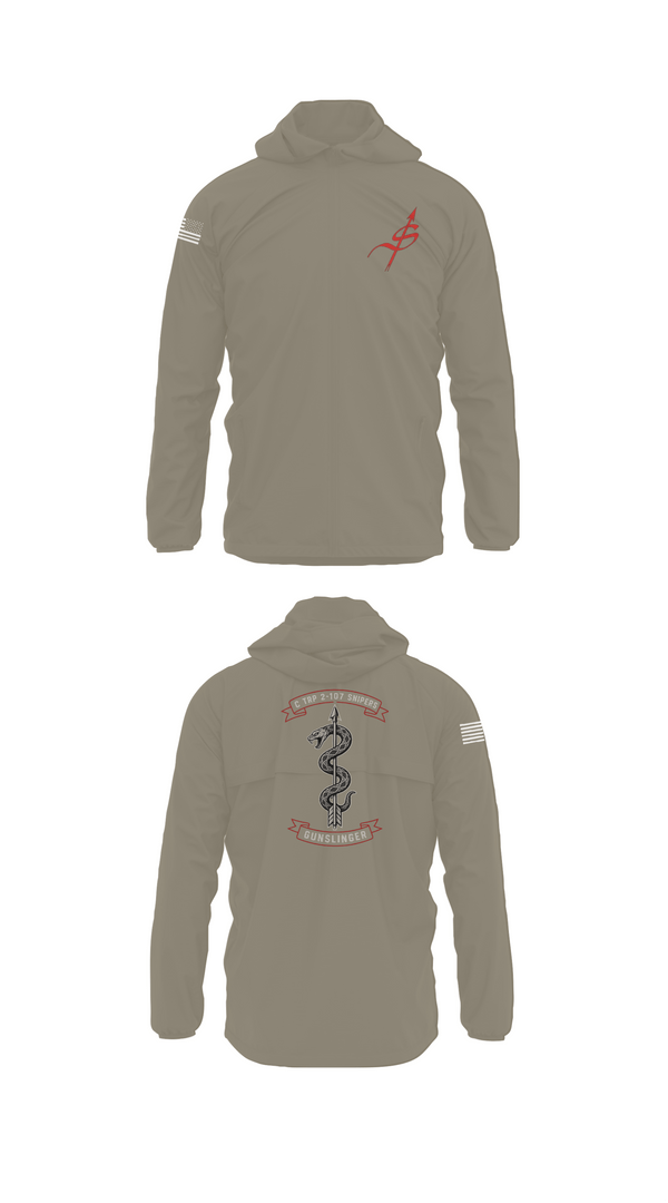 Windbreaker, Gunslinger, Army, Teamtime, Team time, sublimation, custom sports apparel, team uniforms, spirit wear, spiritwear, sports uniforms, custom shirts, team store, custom team store, fundraiser sports, apparel fundraiser