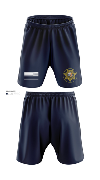 Athletic Shorts With Pockets, Ucla police departments, Police, Teamtime, Team time, sublimation, custom sports apparel, team uniforms, spirit wear, spiritwear, sports uniforms, custom shirts, team store, custom team store, fundraiser sports, apparel fundraiser