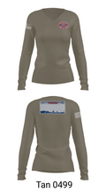 Benjamin Fire Department 83965457 Women's Long Sleeve V-neck Shirt - 11