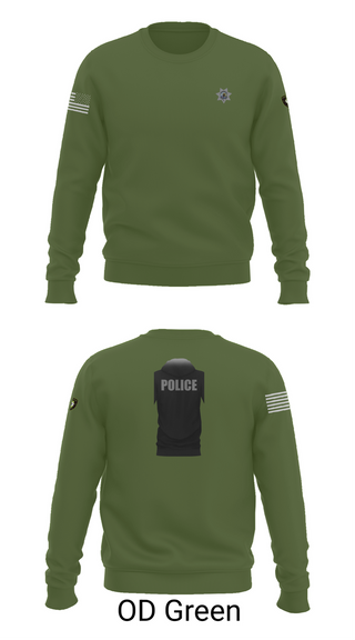 Crew Neck Sweatshirt, Nashville Police Department, , Teamtime, Team time, sublimation, custom sports apparel, team uniforms, spirit wear, spiritwear, sports uniforms, custom shirts, team store, custom team store, fundraiser sports, apparel fundraiser