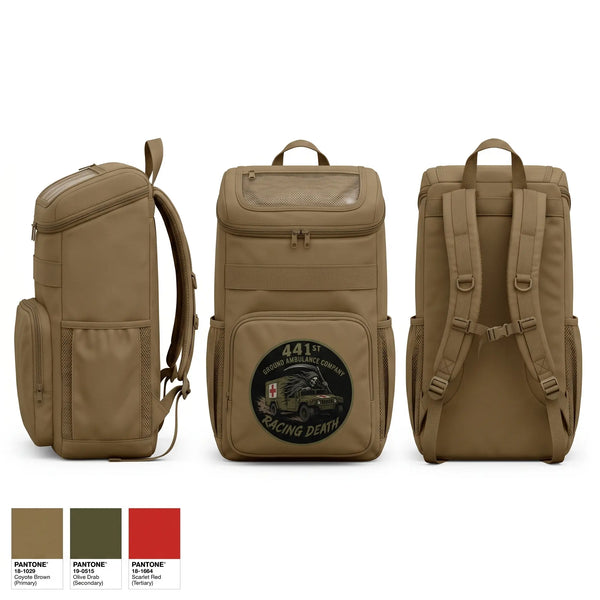 Gear Bag, 441st Ground Ambulance, Army, Teamtime, Team time, sublimation, custom sports apparel, team uniforms, spirit wear, spiritwear, sports uniforms, custom shirts, team store, custom team store, fundraiser sports, apparel fundraiser