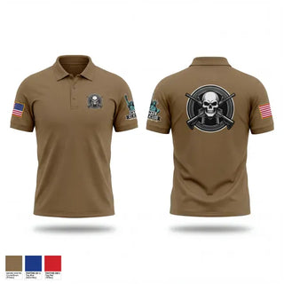 Short Sleeve Performance Polo, STA PLT 1/2, Marines, Teamtime, Team time, sublimation, custom sports apparel, team uniforms, spirit wear, spiritwear, sports uniforms, custom shirts, team store, custom team store, fundraiser sports, apparel fundraiser