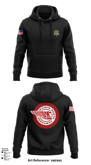 Hoodie, Wichita North Redhawks NG, , Teamtime, Team time, sublimation, custom sports apparel, team uniforms, spirit wear, spiritwear, sports uniforms, custom shirts, team store, custom team store, fundraiser sports, apparel fundraiser
