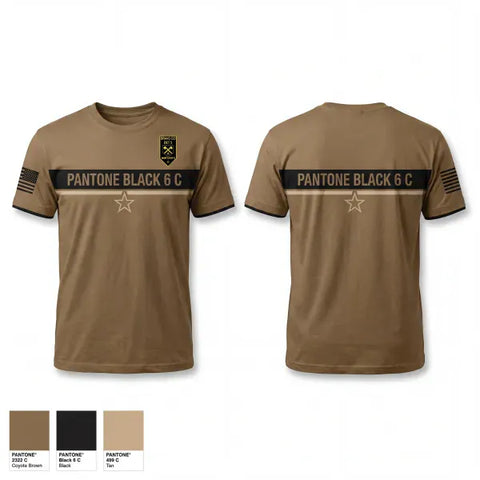 Old School Cotton Feel Shirt, DET 5, B Co RRC, National Guard, Teamtime, Team time, sublimation, custom sports apparel, team uniforms, spirit wear, spiritwear, sports uniforms, custom shirts, team store, custom team store, fundraiser sports, apparel fundraiser