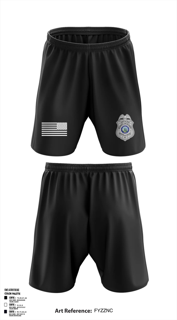 Athletic Shorts With Pockets, pocatello police ordinance enforcement, Police, Teamtime, Team time, sublimation, custom sports apparel, team uniforms, spirit wear, spiritwear, sports uniforms, custom shirts, team store, custom team store, fundraiser sports, apparel fundraiser