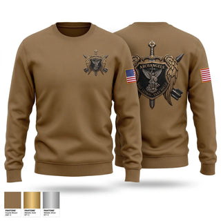 Crew Neck Sweatshirt, Archangels, Army, Teamtime, Team time, sublimation, custom sports apparel, team uniforms, spirit wear, spiritwear, sports uniforms, custom shirts, team store, custom team store, fundraiser sports, apparel fundraiser