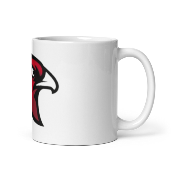 BHS Hawks Dance Team 96126171 White Glossy Mug - Medium