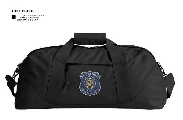 Duffle Bag, River Rouge Police Special Response Team, Police, Teamtime, Team time, sublimation, custom sports apparel, team uniforms, spirit wear, spiritwear, sports uniforms, custom shirts, team store, custom team store, fundraiser sports, apparel fundraiser