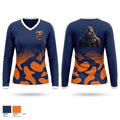 PSI RHO PHI MILITARY FRATERNITY Inc Women's Long Sleeve V-neck Shirt - 1