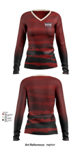 Bethel Girls Soccer 91940974 Women's Long Sleeve V-neck Shirt - 31