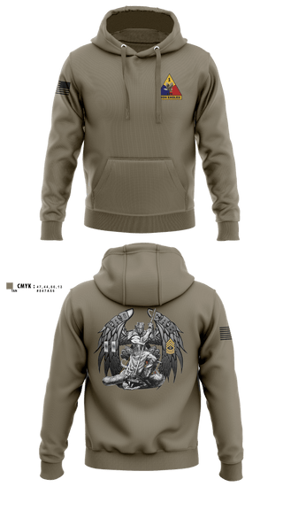 Hoodie, HHC BDE, 1AD CAB, Army, Teamtime, Team time, sublimation, custom sports apparel, team uniforms, spirit wear, spiritwear, sports uniforms, custom shirts, team store, custom team store, fundraiser sports, apparel fundraiser