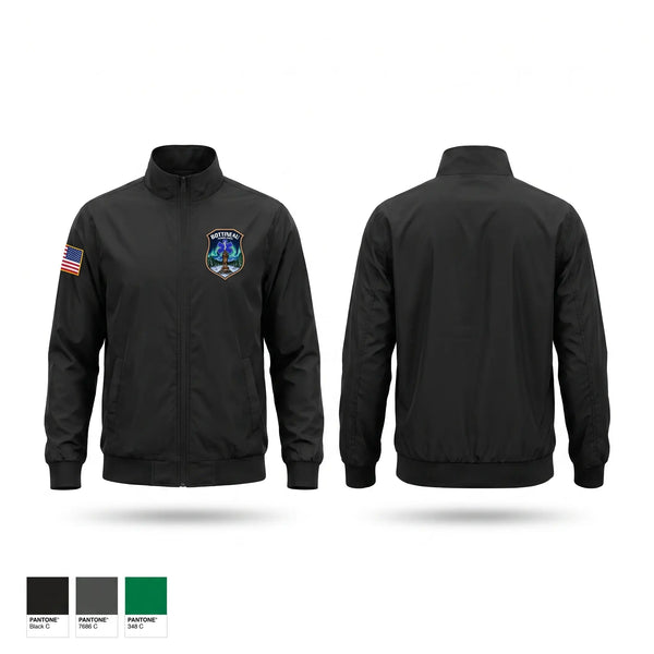 Windbreaker, Bottineau Ambulance District, EMS/EMT, Teamtime, Team time, sublimation, custom sports apparel, team uniforms, spirit wear, spiritwear, sports uniforms, custom shirts, team store, custom team store, fundraiser sports, apparel fundraiser