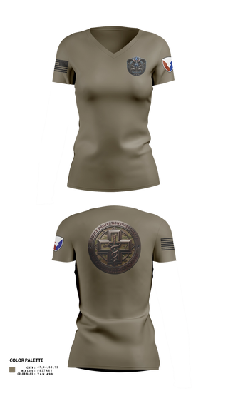 Womens Short Sleeve Vneck Shirt, Army medical logistics command, Army, Teamtime, Team time, sublimation, custom sports apparel, team uniforms, spirit wear, spiritwear, sports uniforms, custom shirts, team store, custom team store, fundraiser sports, apparel fundraiser