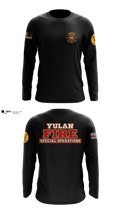 Yulan Fire Department Long Sleeve Performance Shirt - 11