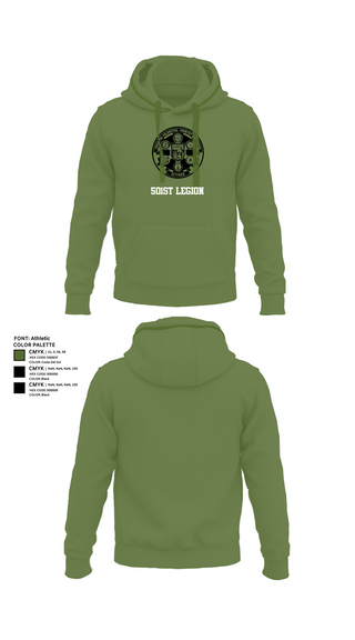 Hoodie, 501st Legion, Army, Teamtime, Team time, sublimation, custom sports apparel, team uniforms, spirit wear, spiritwear, sports uniforms, custom shirts, team store, custom team store, fundraiser sports, apparel fundraiser