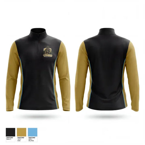 Quarter Zip Jacket, Titans, Men's Basketball, Teamtime, Team time, sublimation, custom sports apparel, team uniforms, spirit wear, spiritwear, sports uniforms, custom shirts, team store, custom team store, fundraiser sports, apparel fundraiser