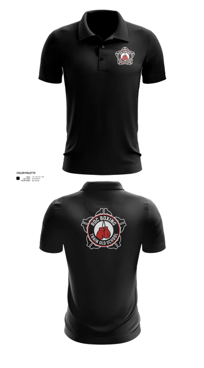ROC Boxing 42913615 Short Sleeve Performance Polo - 21