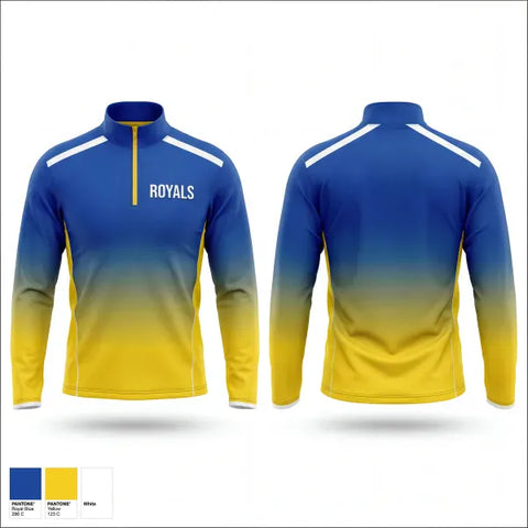 Quarter Zip Jacket, Royals, Women's Basketball, Teamtime, Team time, sublimation, custom sports apparel, team uniforms, spirit wear, spiritwear, sports uniforms, custom shirts, team store, custom team store, fundraiser sports, apparel fundraiser
