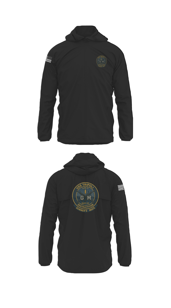 Windbreaker, USS TRIPOLI, , Teamtime, Team time, sublimation, custom sports apparel, team uniforms, spirit wear, spiritwear, sports uniforms, custom shirts, team store, custom team store, fundraiser sports, apparel fundraiser
