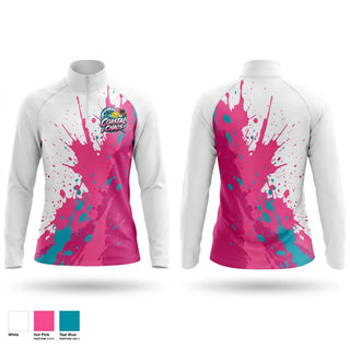 Quarter Zip Jacket, Coastal Chaos, Softball, Teamtime, Team time, sublimation, custom sports apparel, team uniforms, spirit wear, spiritwear, sports uniforms, custom shirts, team store, custom team store, fundraiser sports, apparel fundraiser