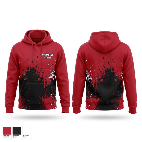 Hoodie, Hoosier Heat, Softball, Teamtime, Team time, sublimation, custom sports apparel, team uniforms, spirit wear, spiritwear, sports uniforms, custom shirts, team store, custom team store, fundraiser sports, apparel fundraiser