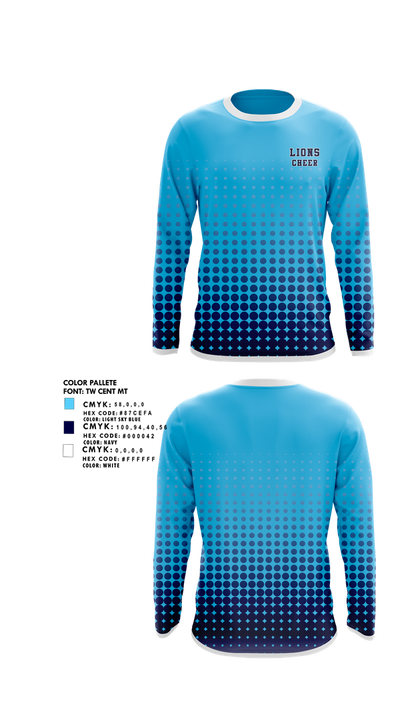 Lions 30053221 Long Sleeve Performance Shirt 1