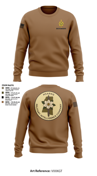 Crew Neck Sweatshirt, , National Guard, Teamtime, Team time, sublimation, custom sports apparel, team uniforms, spirit wear, spiritwear, sports uniforms, custom shirts, team store, custom team store, fundraiser sports, apparel fundraiser