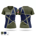 Bergen County Sheriffs Office Women's Short Sleeve V-neck Shirt - 1