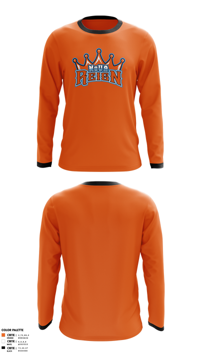 Foxes Fastpitch Long Sleeve Performance Shirt 3