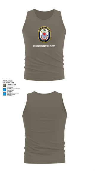 Tank Top, USS Bougainville CPO, , Teamtime, Team time, sublimation, custom sports apparel, team uniforms, spirit wear, spiritwear, sports uniforms, custom shirts, team store, custom team store, fundraiser sports, apparel fundraiser