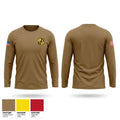 Temple University Red Diamond Battalion 32949531 Long Sleeve Performance Shirt - 1