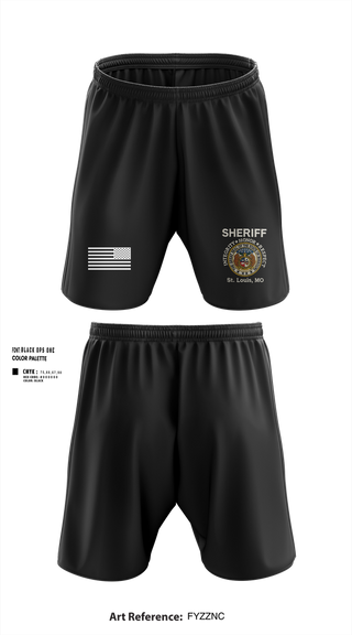 Athletic Shorts With Pockets, Sheriff Transportation, , Teamtime, Team time, sublimation, custom sports apparel, team uniforms, spirit wear, spiritwear, sports uniforms, custom shirts, team store, custom team store, fundraiser sports, apparel fundraiser