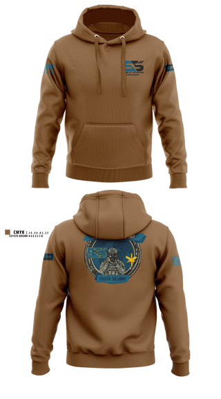 Hoodie, 55th ComCam Kraken, Army, Teamtime, Team time, sublimation, custom sports apparel, team uniforms, spirit wear, spiritwear, sports uniforms, custom shirts, team store, custom team store, fundraiser sports, apparel fundraiser