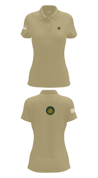 Womens Short Sleeve Performance Polo, 377th MP CO, , Teamtime, Team time, sublimation, custom sports apparel, team uniforms, spirit wear, spiritwear, sports uniforms, custom shirts, team store, custom team store, fundraiser sports, apparel fundraiser