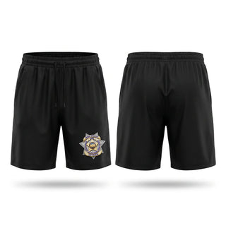 Athletic Shorts With Pockets, Forensic specialists, Police, Teamtime, Team time, sublimation, custom sports apparel, team uniforms, spirit wear, spiritwear, sports uniforms, custom shirts, team store, custom team store, fundraiser sports, apparel fundraiser