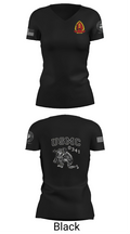 1st Bn 2mar 2nd MarDiv 35824328 Women's Short Sleeve V-neck Shirt - 28