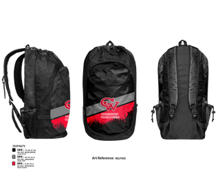 Gear Bag, Washington Track & Field, Track & Field, Teamtime, Team time, sublimation, custom sports apparel, team uniforms, spirit wear, spiritwear, sports uniforms, custom shirts, team store, custom team store, fundraiser sports, apparel fundraiser