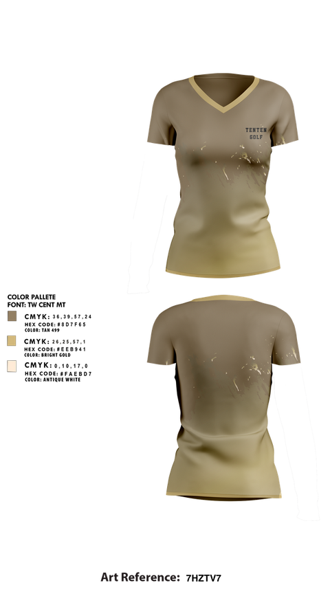 Womens Short Sleeve Vneck Shirt, TentenTenten, Golf, Teamtime, Team time, sublimation, custom sports apparel, team uniforms, spirit wear, spiritwear, sports uniforms, custom shirts, team store, custom team store, fundraiser sports, apparel fundraiser