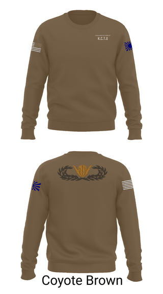 Crew Neck Sweatshirt, KISARAZU COMBAT TRAINING UNIT, Army, Teamtime, Team time, sublimation, custom sports apparel, team uniforms, spirit wear, spiritwear, sports uniforms, custom shirts, team store, custom team store, fundraiser sports, apparel fundraiser