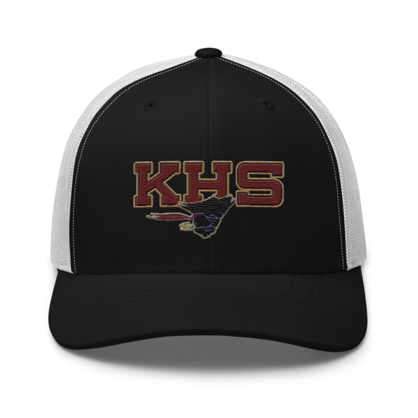 Kingston High School Cheer 38639250 Retro Trucker Hat | Yupoong 6606