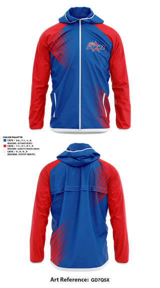 Windbreaker, The Ohio Starz 8u, Softball, Teamtime, Team time, sublimation, custom sports apparel, team uniforms, spirit wear, spiritwear, sports uniforms, custom shirts, team store, custom team store, fundraiser sports, apparel fundraiser