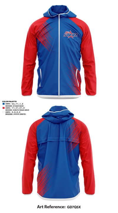 The Ohio Starz 8u 5696743 Windbreaker - 1