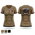 SAC SOUTH 26897599 Women's Short Sleeve V-neck Shirt - 3