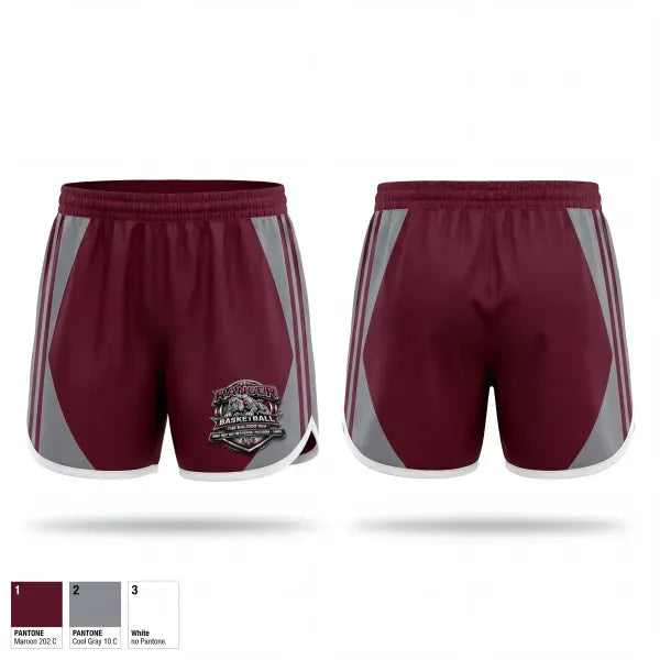Womens Shorts, Ranger High School, Men's Basketball, Teamtime, Team time, sublimation, custom sports apparel, team uniforms, spirit wear, spiritwear, sports uniforms, custom shirts, team store, custom team store, fundraiser sports, apparel fundraiser