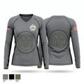 New York State Park Police Women's Long Sleeve V-neck Shirt - 1
