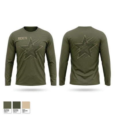 Rockets Long Sleeve Performance Shirt - 2