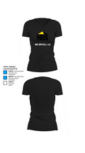 HBS Drywall, LLC 25594205 Women's Short Sleeve V-neck Shirt - 37
