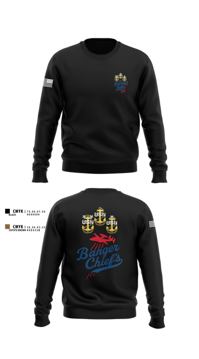 VAW-117 15130068 Crew Neck Sweatshirt - 2