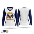 Franklin Park Police Women's Long Sleeve V-neck Shirt - 1